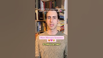 #MarsMercurySynastry 😡🩷🤓 #Synastry #Compatibility