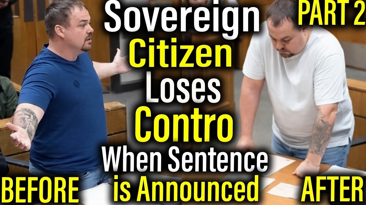 Sovereign Citizen Court Meltdown! Judge Instantly Shuts Him Down