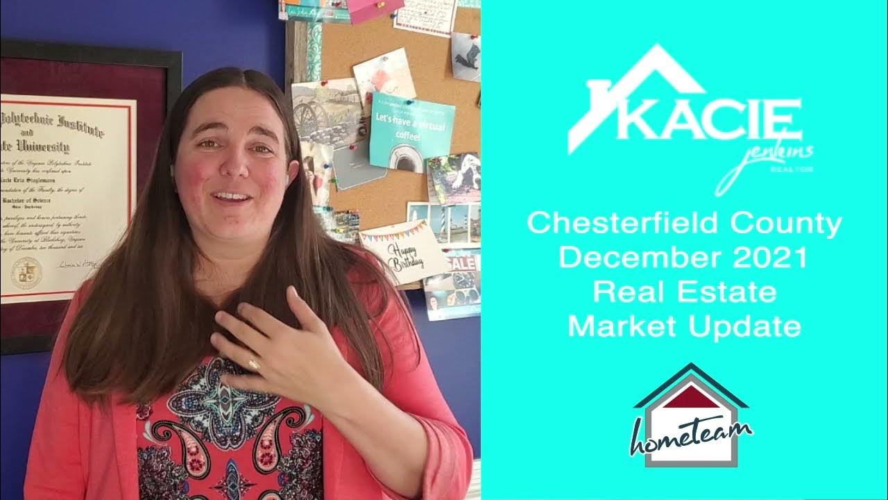 Chesterfield Virginia Housing Report for December 2021 Chesterfield
