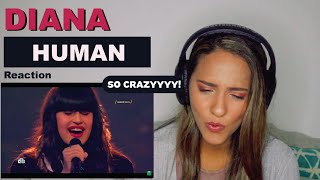 : Diana Ankudinova -  "Human" (You are Super) | REACTION!!