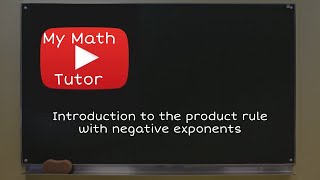 ALEKS | Introduction to the product rule with negative exponents