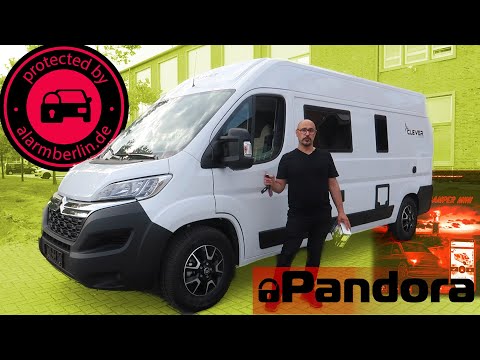 Pandora Camper Mini - Optimale Alarmanlage im Wohnmobil | Citröen | Fiat | Renault