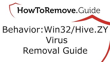 Behavior:Win32/Hive.ZY Virus Removal