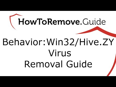 Behavior:Win32/Hive.ZY Virus Removal