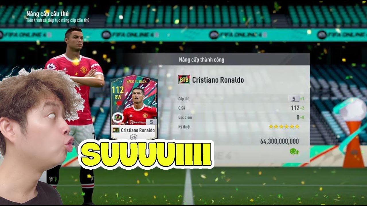 300 Vòng Sự Kiện Lucky Ball Và Pha Đập Cr7 Ronaldo Lên 5 Cực Bùng Nổ | Vũ Liz Fifa Online 4