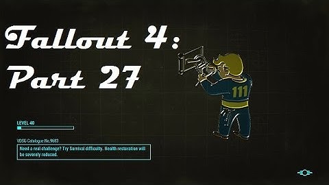 Fallout 4: Building the Teleporter - Gameplay Part 27 (with commentary)