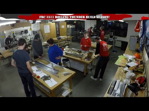 Build Season | FIRST 1511 Rolling Thunder | DESTINATION: DEEP SPACE