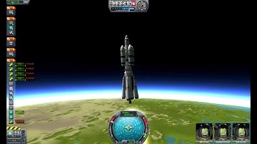 Kerbal Space Program - Mun Landing & Return to Earth