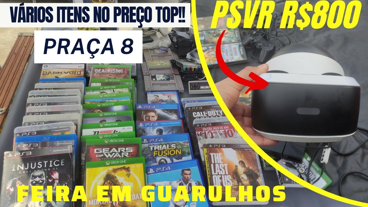 Psp Vr CAÇADA GAMER#225 - Playstation VR no precinho, PSP na caixa, Nintendo ...