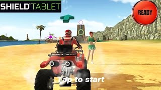 Beach Bike Stunts 2016 - Gameplay Nvidia Shield Tablet Android 1080p screenshot 2