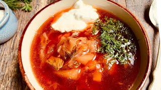 Самый вкусный борщ. Вкуснее вы не пробовали. Как приготовить борщ. Время поесть. Самый вкусный борщ. Вкуснее вы не пробовали. Как приготовить борщ. Время поесть.