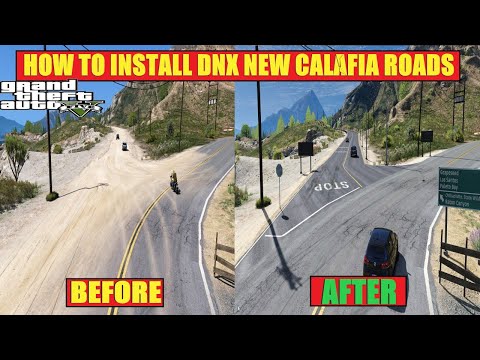 How To Install New Calafia Roads | GTA 5 Map Mod