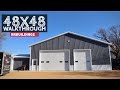 48x48 Shop Final Walk Through