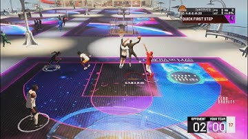 NBA 2K22 STEP OVER CONTACT DUNK
