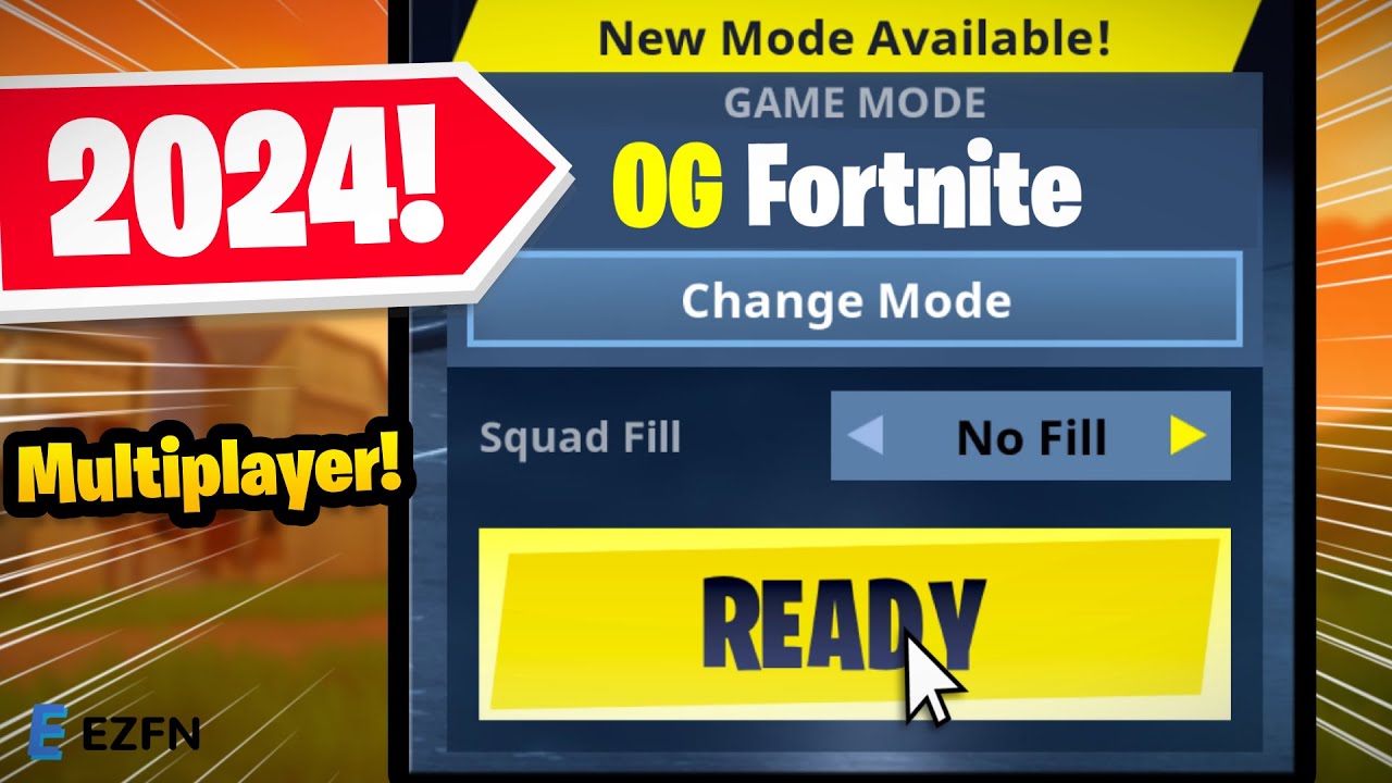 How To Play OG Fortnite Multiplayer in 2024 (EZFN) - YouTube
