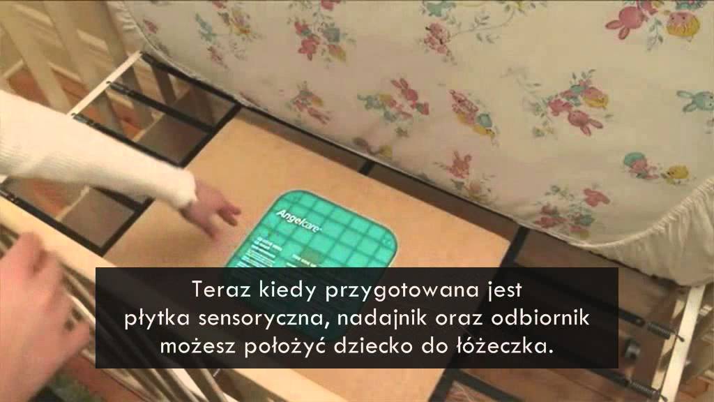 Angelcare AC401 Monitor Oddechu i Niania Cyfrowa - ustawienia 2 - płytka sensoryczna - TOSIA.pl