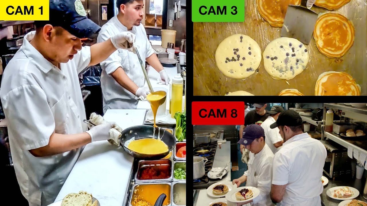 We Put 11 Cameras In NYC's Busiest Brunch Restaurant | Bon Appétit