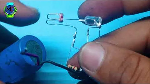 How to make Laser Security using LDR | How to make Security system with BC 547