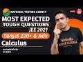 JEE 2021 - Most Expected Tough Questions 👌 | Target 220+ & Advanced | Calculus | JEE Maths | Vedantu