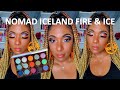 NEW!!! Nomad Cosmetics Iceland Fire &amp; Ice Palette - First Impression &amp; Eye Look