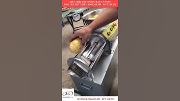 Máy Cắt Sợi Củ Quả: Khoai Tây, Khoai Lang, Củ Cải,...- 0966.158.389