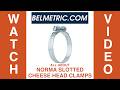 All About Norma Slotted Cheese Head Clamps