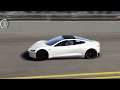 Daytona Speedway in Tesla Roadster2020