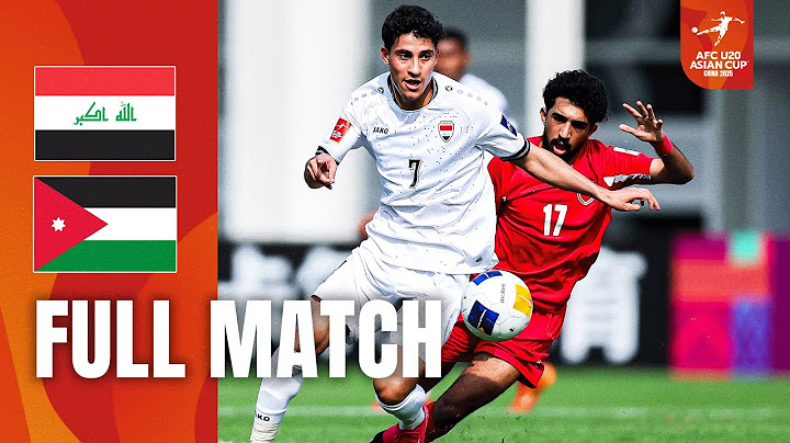 Iraq vs. Jordan | Full Match | AFC U20 Asian Cup™ China 2025