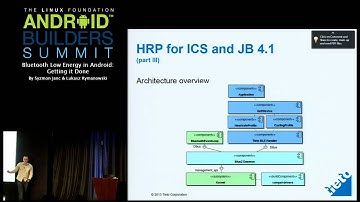 Android Builders Summit 2013 - Bluetooth Low Energy in Android: Getting it Done