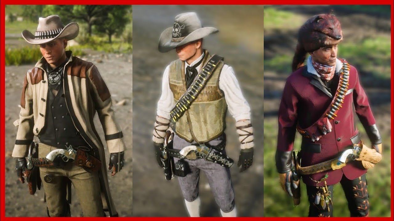 Red Dead Online Naturalist Update outfits 11 YouTube