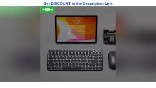Tablet Besi Xiaomi Miiiw Mini Bluetooth Dual Mode Keyboard 85 Keys 2.4Ghz Multi System Wireless K