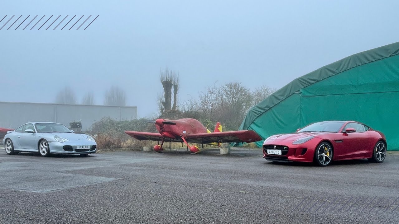 Porsche 911 996 C4S Takes On Jaguar F-Type R AWD In EPIC Breakfast Run