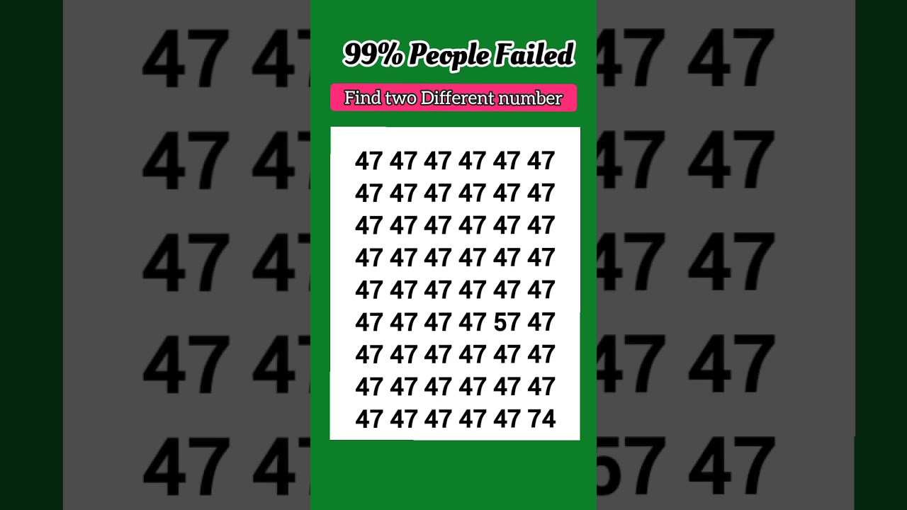 Find the  Number ( 57  ) - Math Quiz  