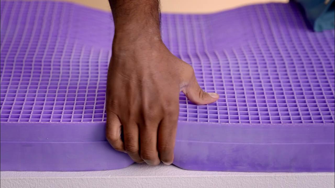 Ultimate Purple Gel Seat Cushion