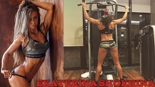 EKATERINA SHOKHINA - IFBB Bikini Pro: Exercises and Workouts @ Russia