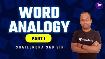 Reasoning | Word Analogy -1 HPCL | GATE | ESE | HAL | AFCAT | Campus Placement