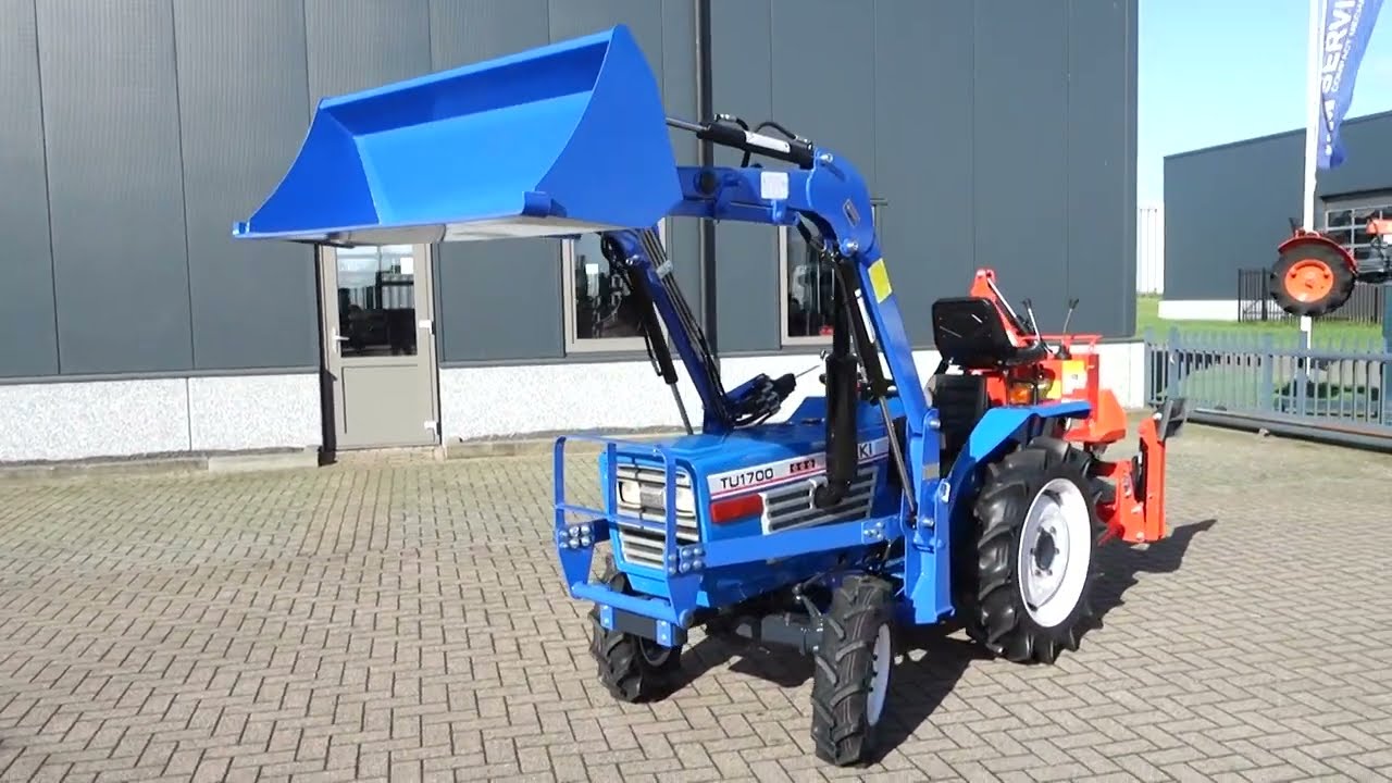 Iseki TU1700 4wd + BHM95 / 407 Draaiuren / Graaflaadcombinatie