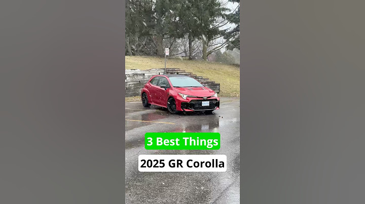 3 Best Things About the 2025 Toyota GR Corolla #carreview #automobile #autoreview