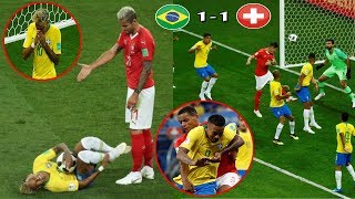 Brazil Vs Switzerland 1-1 Goal - Neymar Fails To Score - Match Draw | FIFA World Cup 2018