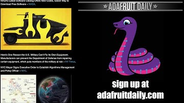 Preview of the "Python for microcontrollers" newsletter!
