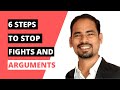 6 steps to stop fights and arguments and bring back love  coach val