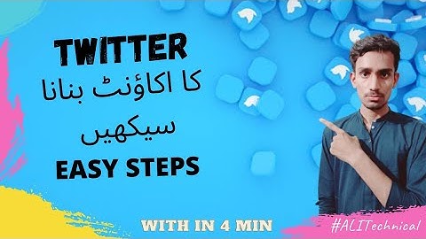 How to Create Twitter Account 2021| How to Make Twitter Account|New Twitter Account in Urdu/Hindi|
