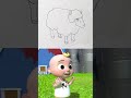 Drawing Animals Splitscreen Compliation!🦈🐏 #shorts #animals