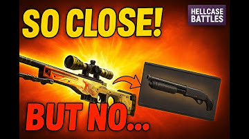 Almost Won BIG, But Luck Said No... | Hellcase Battles use code:jade