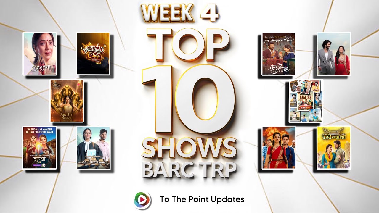 BARC TRP 2026 Week 4 | Top 10 Shows | To The Point Updates |