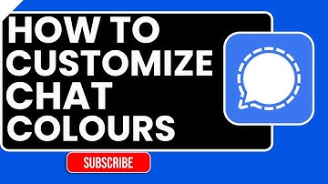 Chatkleuren aanpassen op Signal | Stapsgewijze handleiding 2026