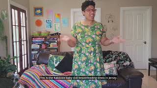 Kablooie Jersey Babydoll Breastfeeding Dress