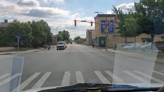 Driving around Rochester, NY  USA