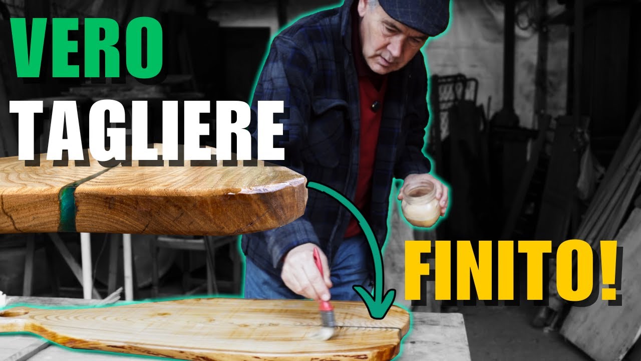 Tagliere Per Udito In Legno Di Quercia Massiccio Con Inserti In Pino – Targhetta Trofeo A Forma Di Corna, Colore Scuro, 1 Pezzo - 3