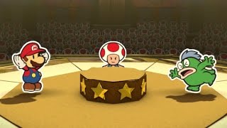 Paper Mario: Color Splash - All Roshambo Temples (Defeating All Wizards)